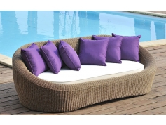 Canapé, de, jardin, en, résine, tressée, fauteuil, de, jardin, Maroc, Casablanca, Agadir, Marrakech, 