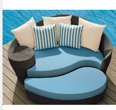 Canapé, de, jardin, en, résine, tressée, fauteuil, de, jardin, Maroc, Casablanca, Agadir, Marrakech, 